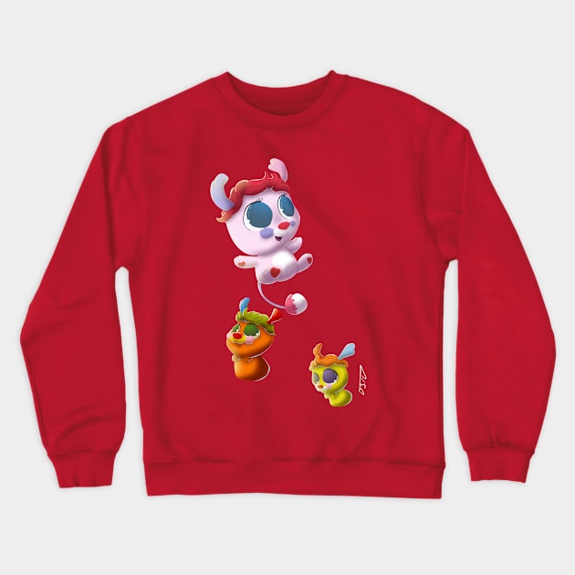 Popples Crewneck Sweatshirt by davidpavon